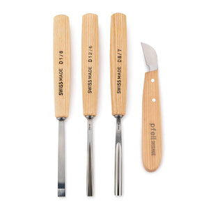 Carving Tool Starter Set Intermediate Size Set 4 piece alt 0